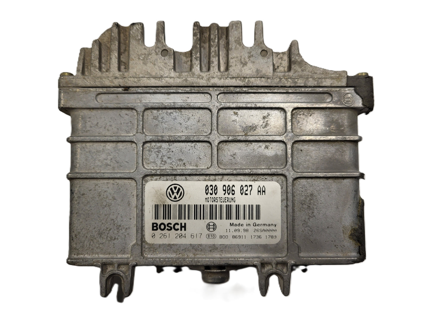 VOLKSWAGEN POLO ECU / 030906027AA / 0261204617 / BOSCH