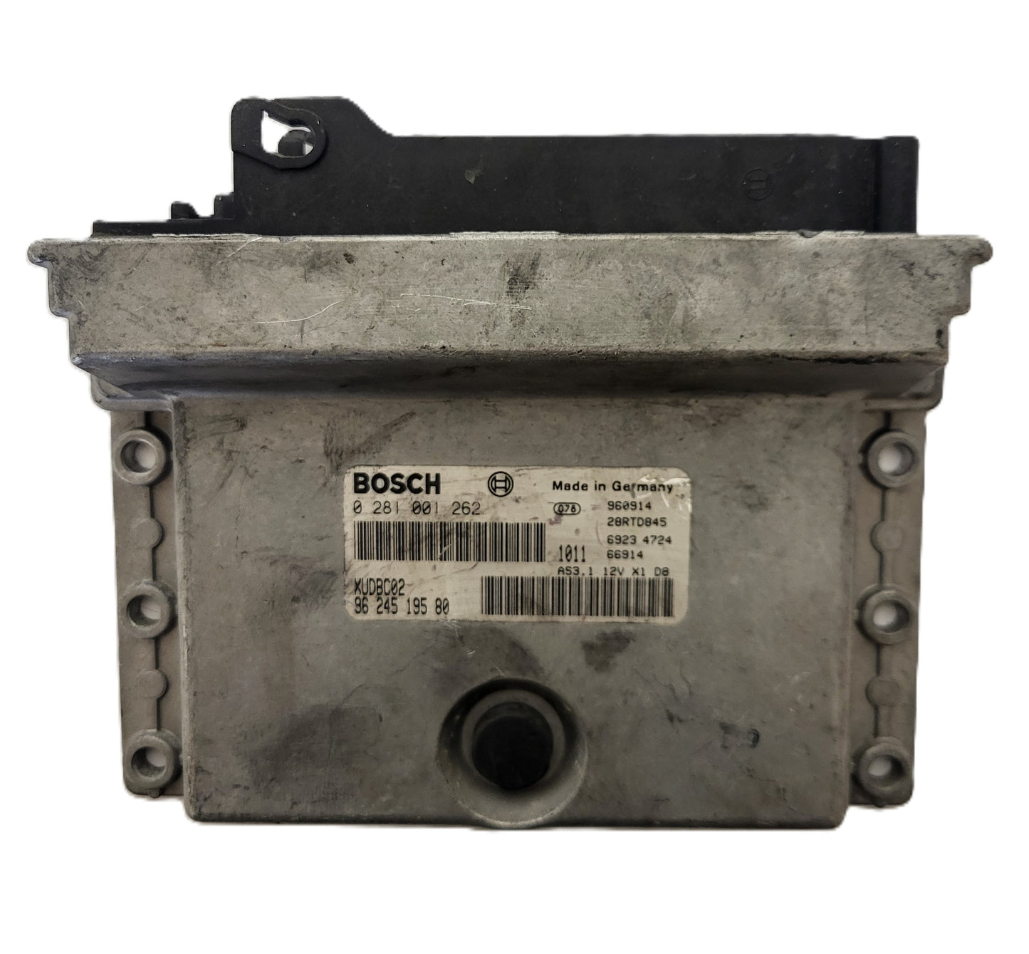 Peugeot 406 ECU / 0281001262 / 9624519580 / XUDBC02 / BOSCH