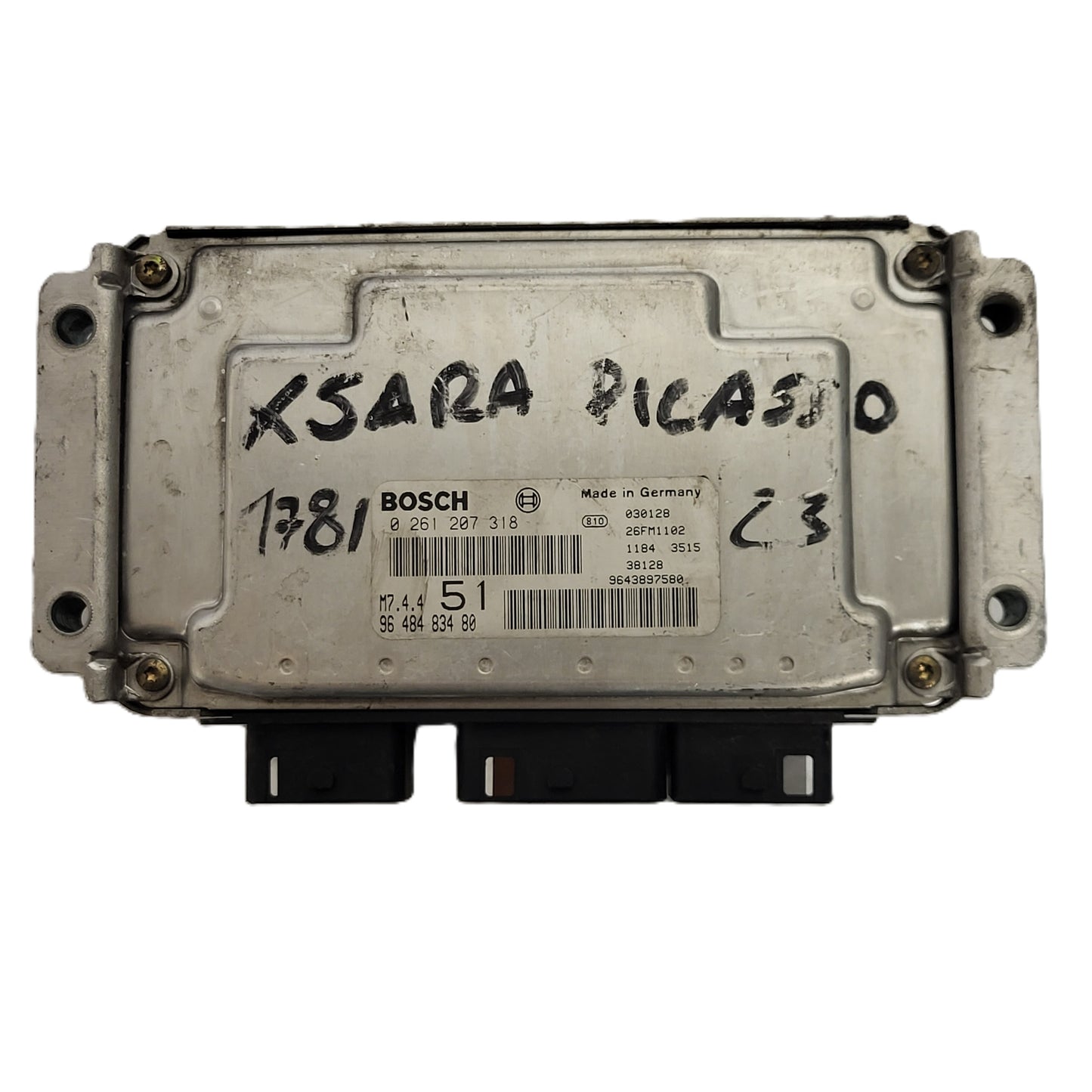 Citroen Xsara ECU / 0261207318 / 9648483480 / 9643897580 / M7.4.4 / BOSCH