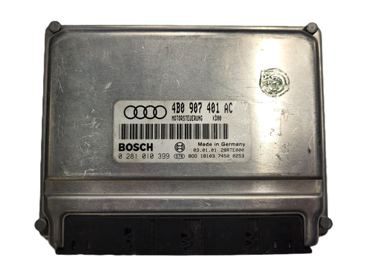 Audi A6 ECU / 4B0907401AC / 0281010399 / BOSCH