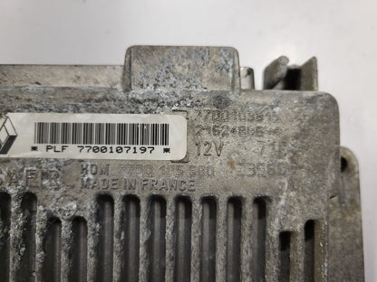 Renault Clio Twingo ECU / PLF 7700107197 / HOM 7700105560 / SAFIR / SAGEM
