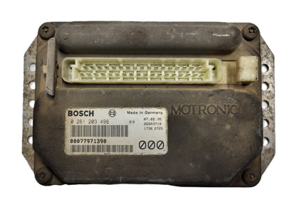LANCIA Y10 ECU / 0261203498 / 00077971390 / BOSCH