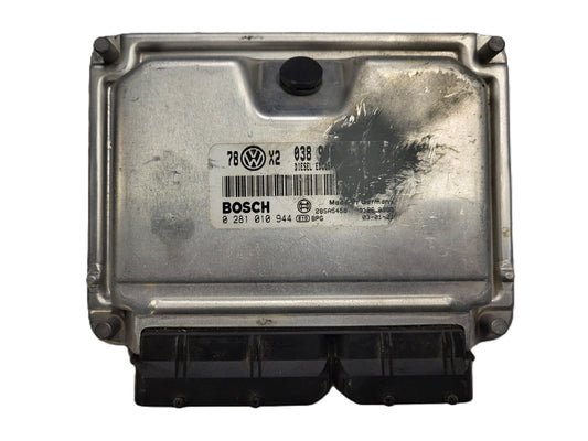 VW ECU / 038906019GL / 0281010944 / EDC15P+ / BOSCH
