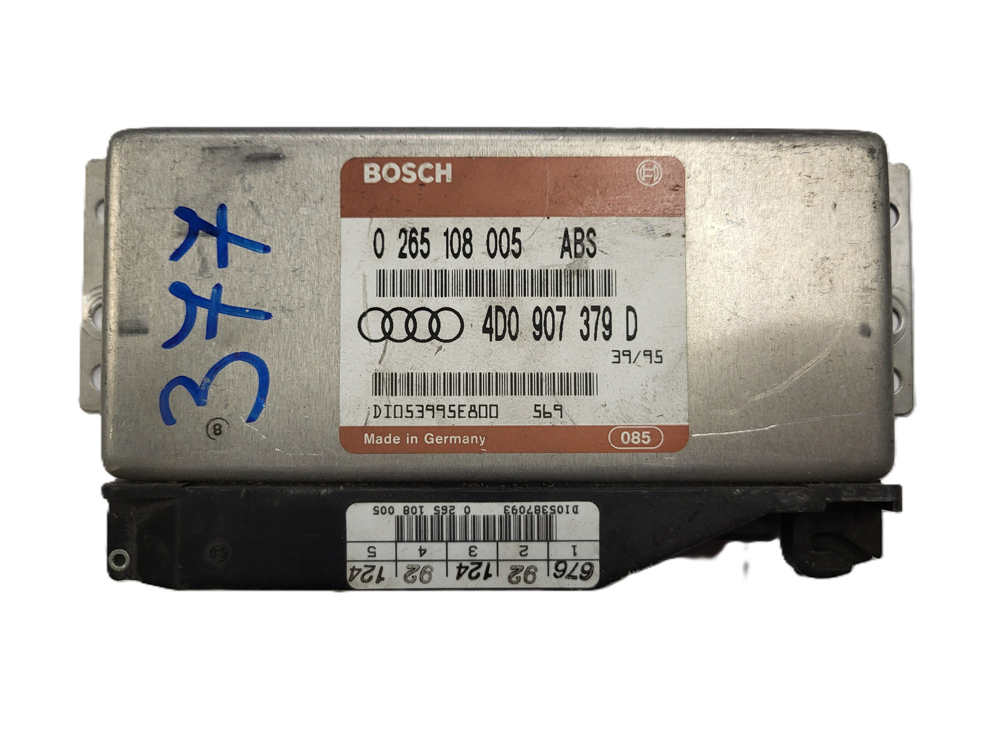Audi A4 ABS ECU / 4D0907379D / 0265108005 / BOSCH