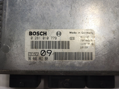 Peugeot 307 ECU / 0281010779 / 9644606180 / EDC15C2 / BOSCH