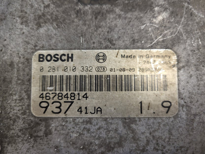 ALFA ROMEO 147 ECU / 0281010332 / 46784814 / BOSCH