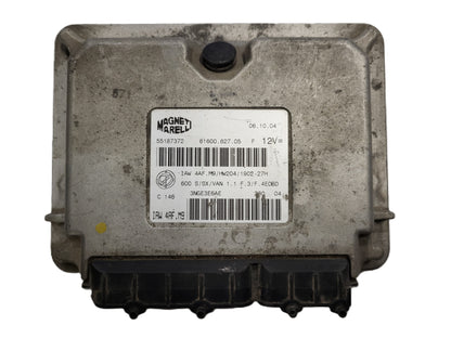 Fiat Seicento 600 ECU / 55187372 / IAW4AF.M9 / 61600.627.05 / MAGNETI MARELLI