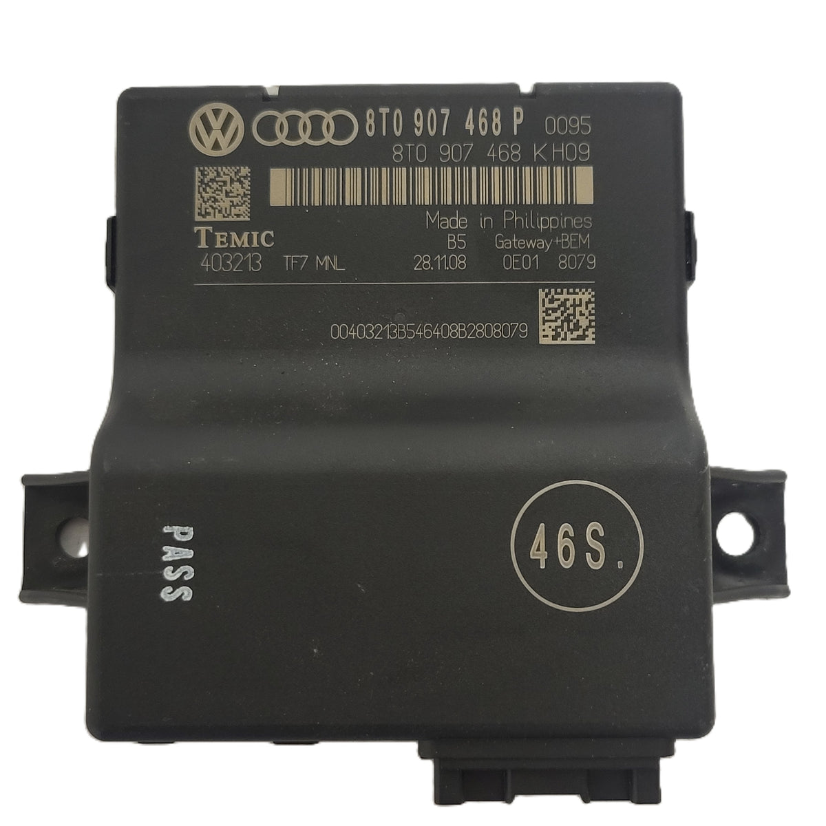 AUDI Modulo centralina gateway / 8T0907468P / 8T0907468 / 403213 / TEMIC - B46-22 - 1