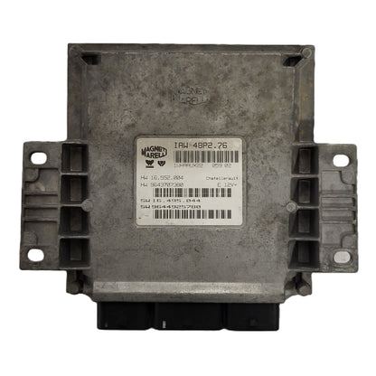 PEUGEOT 206 ECU / IAW 48P2.76 / 9643707380 / 9644925780 / MAGNETI MARELLI