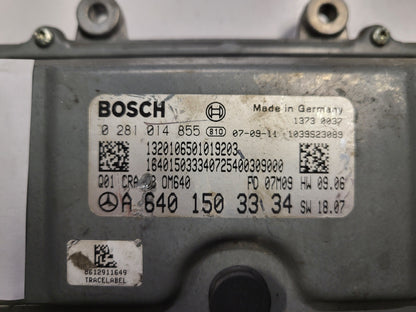 Mercedes ECU / 0281014855 / A6401503334 / OM640 / BOSCH