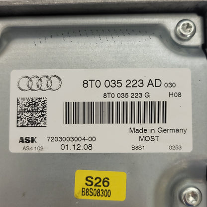 AUDI A4 A5 B8 AMPLIFICATORE / 8T0035223AD / 8T0035223G / - B47-03 - 2