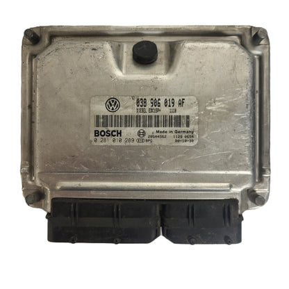 SKODA FABIA ECU / 038906019AF / 0281010289 / EDC15P+ / BOSCH - B47-06 - 1
