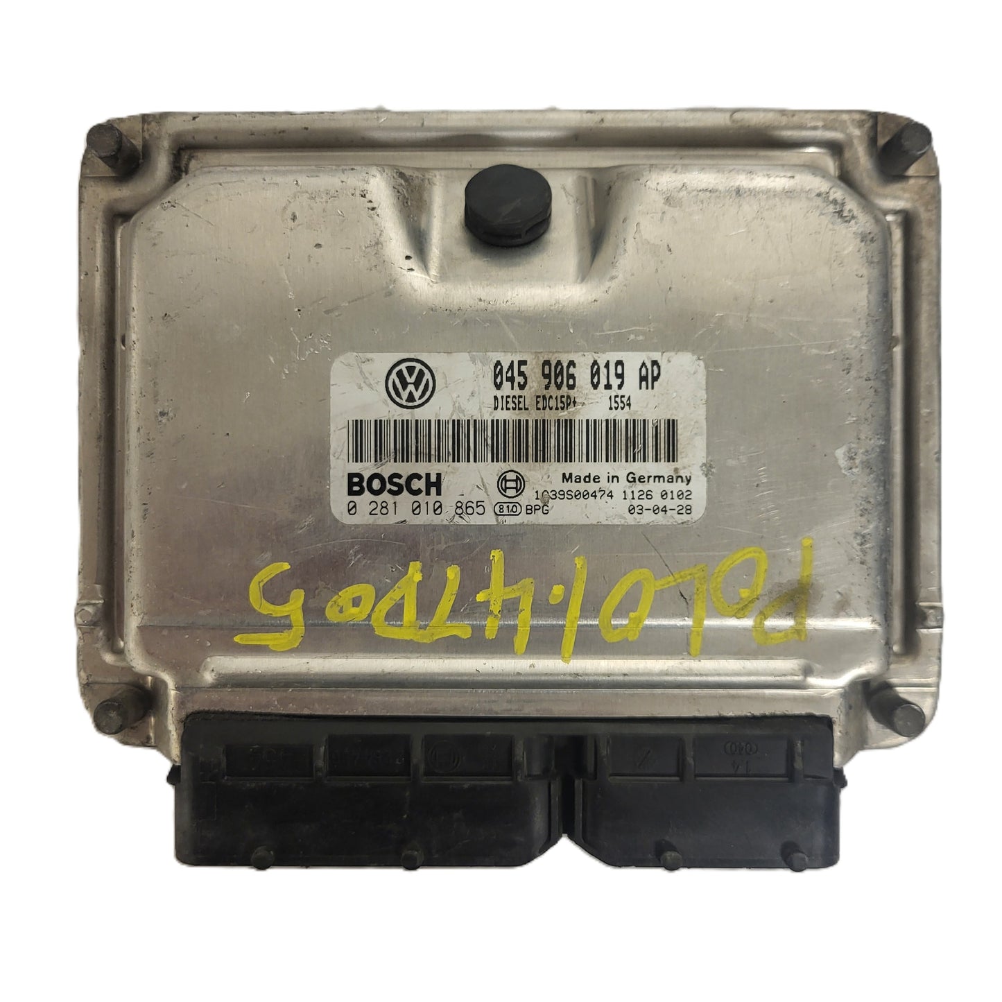 VW GOLF POLO ECU / 045906019AP / 0281010865 / EDC15P+ / BOSCH