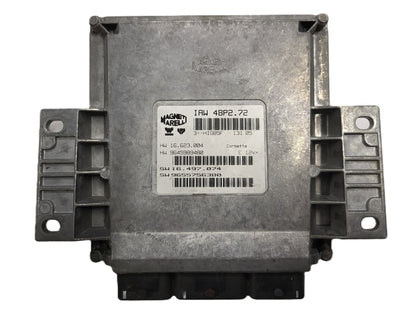 PEUGEOT CITROEN ECU / IAW 48P2.72 / SW 9655756380 / HW 9645989480 / MAGNETI MARELLI