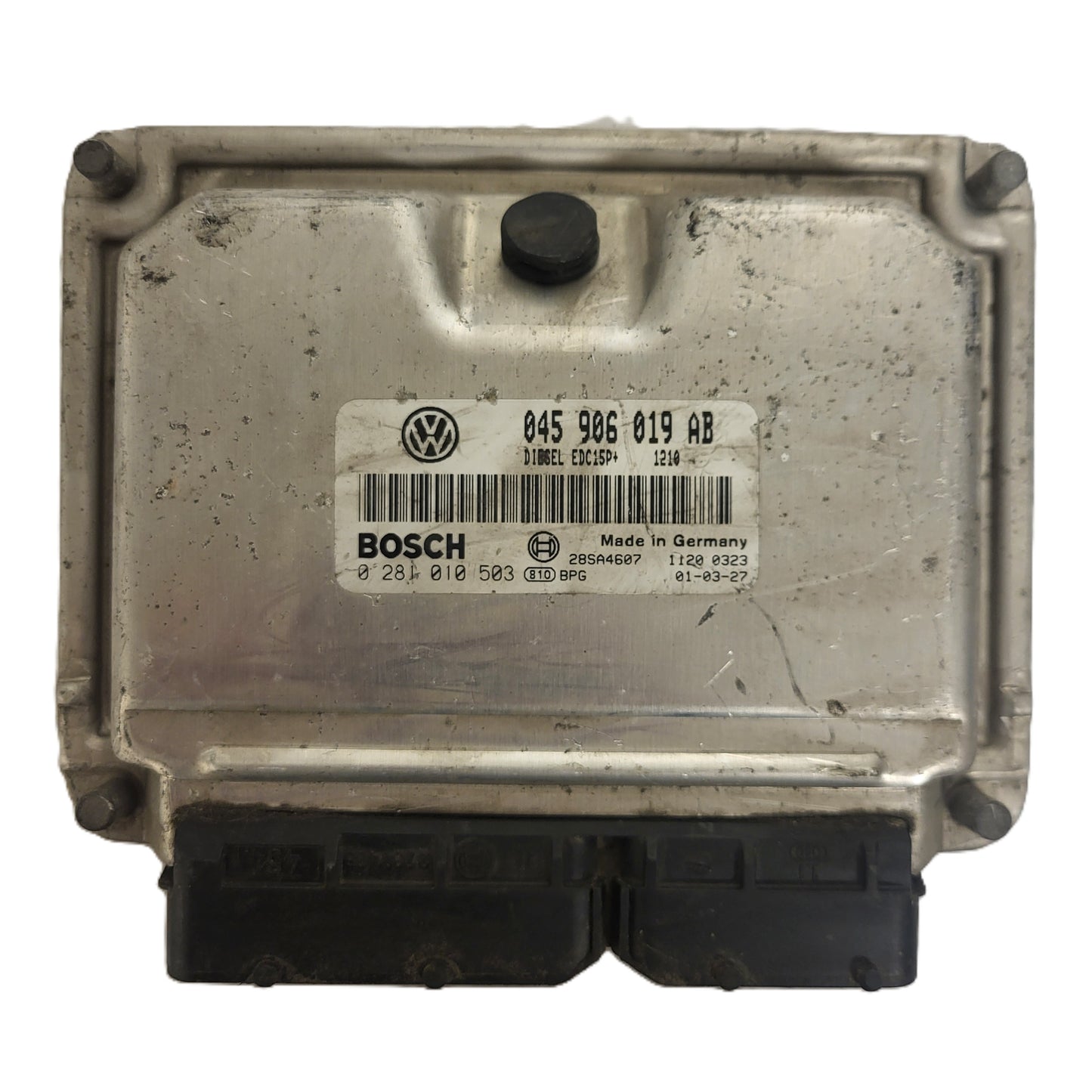 VW POLO 9N ECU / 045906019AB / 0281010503 / EDC15P+ / BOSCH