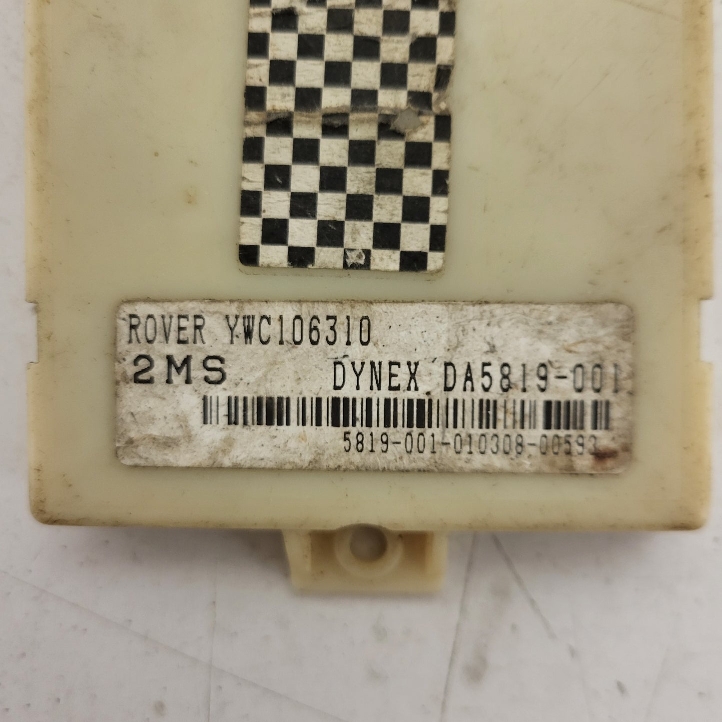 LAND ROVER FREELANDER ALARM ECU MODULE / YWC106310 / DA5819-001