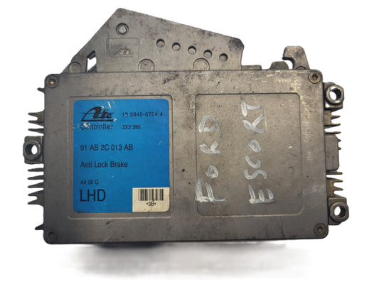 FORD ESCORT ABS ECU / 91AB2C013AB / 10.0940-0704.4 / 3X2395
