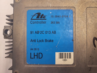 FORD ESCORT ABS ECU / 91AB2C013AB / 10.0940-0704.4 / 3X2395