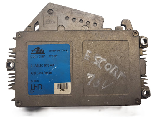 FORD ESCORT ABS ECU / 91AB2C013AB / 10.0940-0704.4 / 3X2395