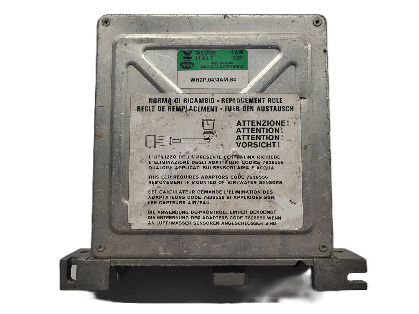 LANCIA FIAT ECU / IAW 02P / WH2P.04 / WH2P.04/4AM.84 / WEBER