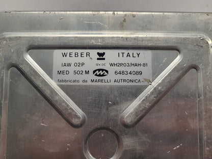 LANCIA FIAT DELTA ECU / IAW 02P / WH2P.03 / WH2P.03 / HAH-81 / 64834089 / MED 502M