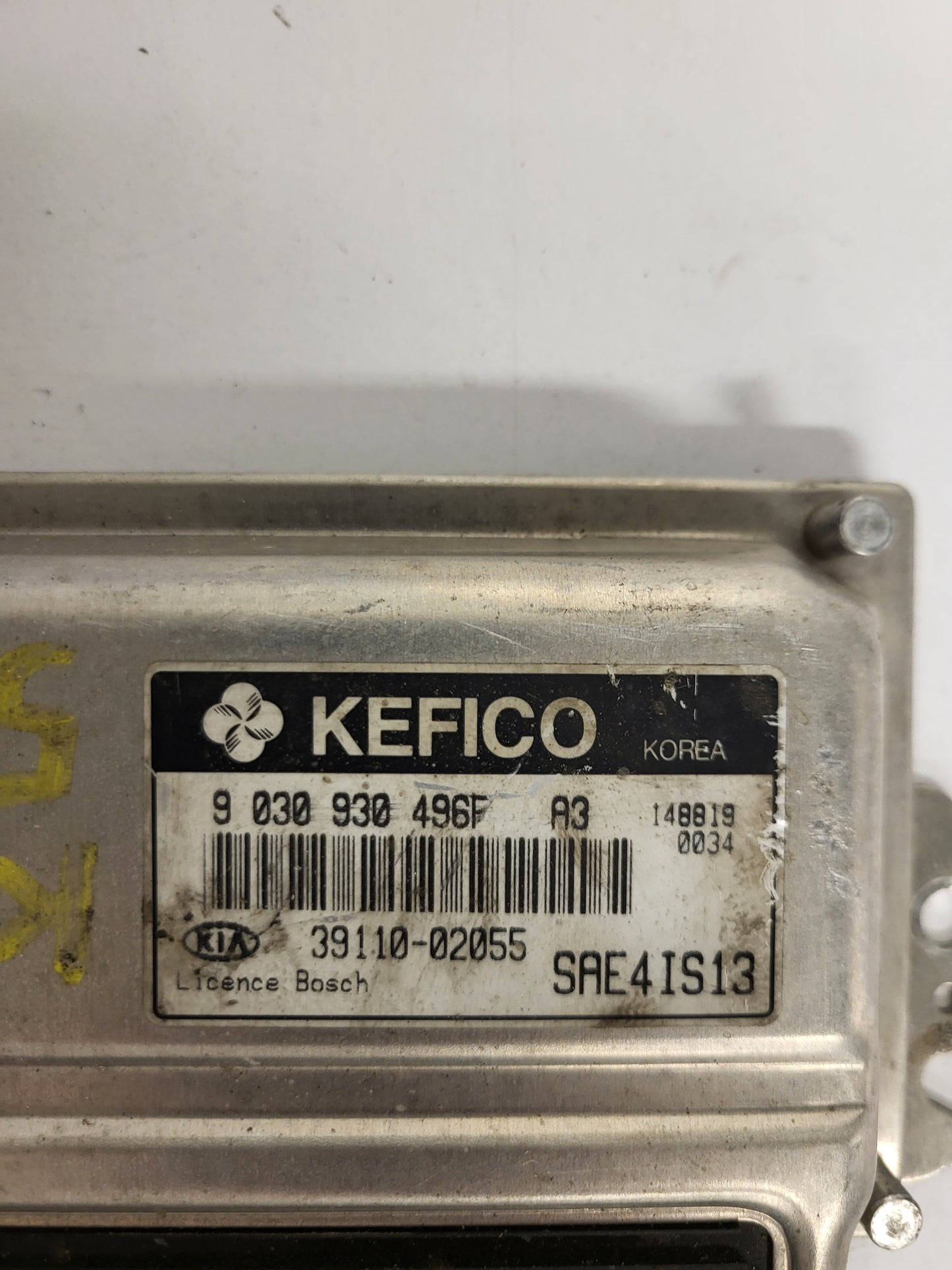 KIA PICANTO ECU / 9030930496F / 39110-02055 / KEFICO