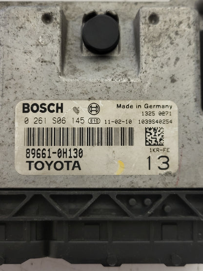 TOYOTA AYGO ECU / 0261S06145 / 89661-0H130 / BOSCH - B48-17 - 2