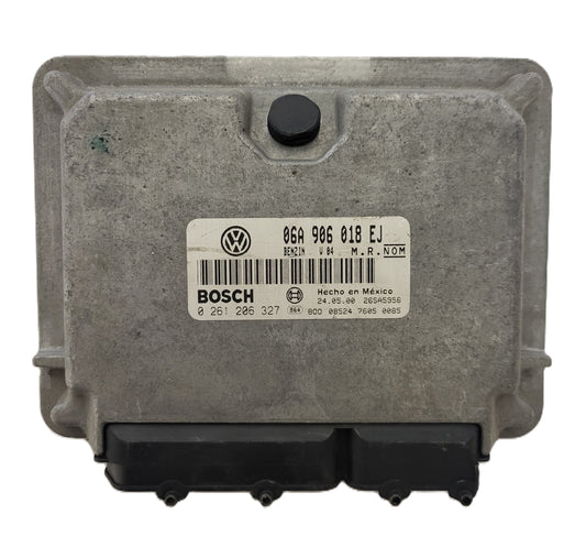 VW NEW BEETLE ECU / 06A906018EJ / 0261206327 / BOSCH