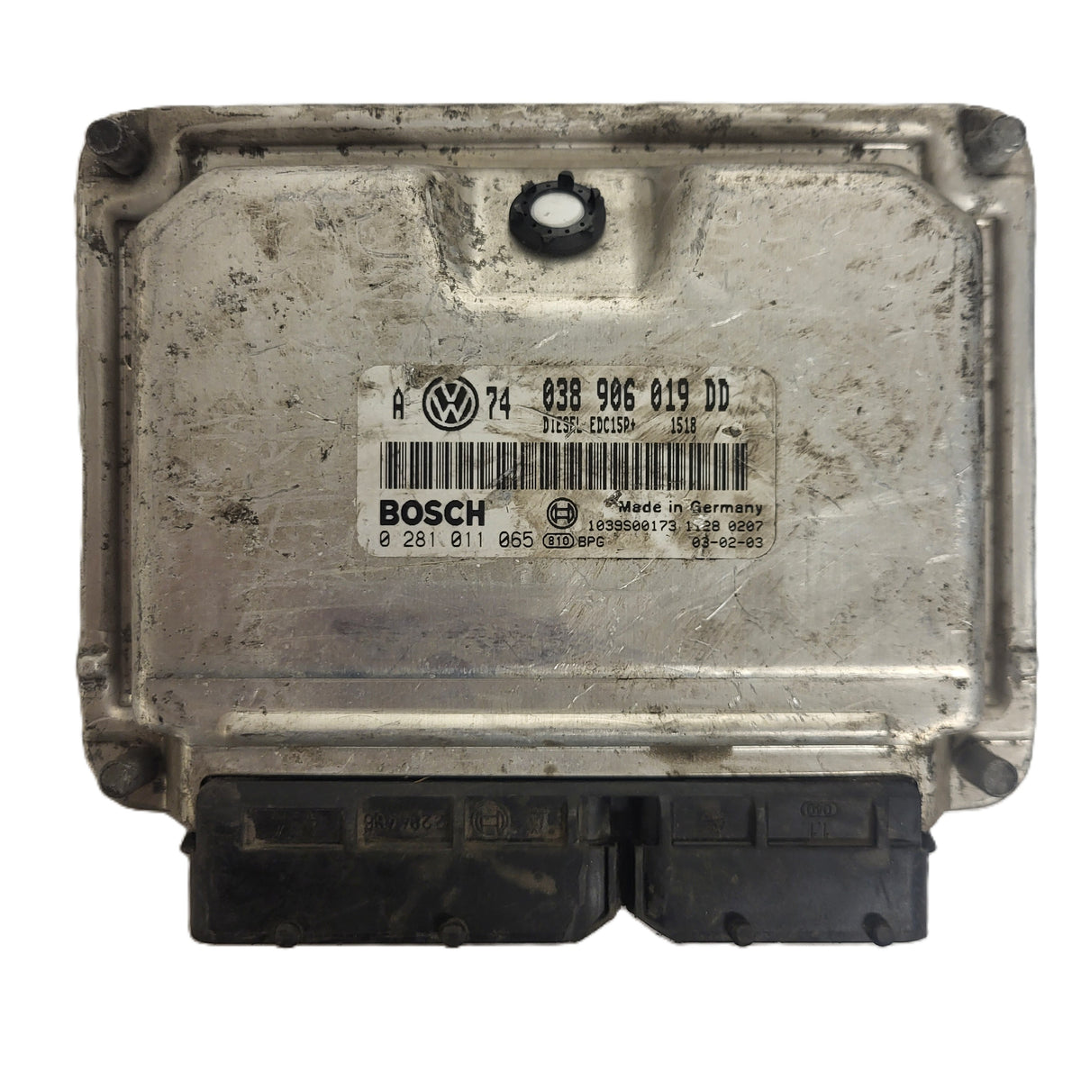 VW ŠKODA VAG ECU / 038906019DD / 0281011065 / EDC15P+ / 038906019 / BOSCH - B48-22 - 1