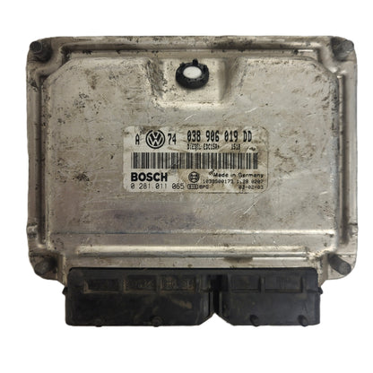 VW ŠKODA VAG ECU / 038906019DD / 0281011065 / EDC15P+ / 038906019 / BOSCH - B48-22 - 1