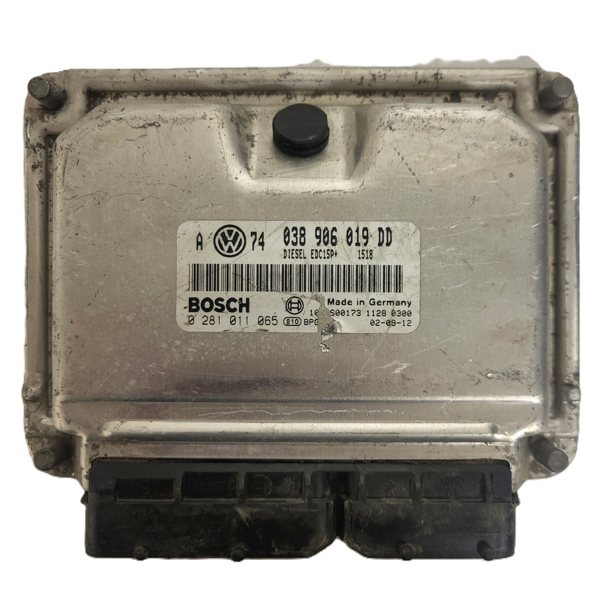 VW ŠKODA VAG ECU / 038906019DD / 0281011065 / EDC15P+ / 038906019 / BOSCH - B48-23 - 1