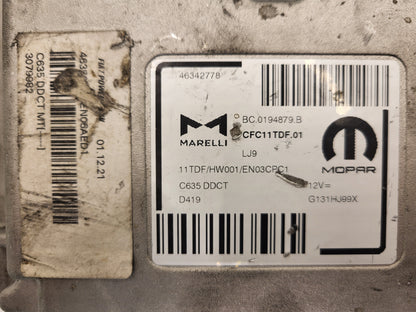 Fiat 500 Renegade ECU / 46342778 / BC.0194879.B / CFC11TDF.01 / MARELLI MOPAR