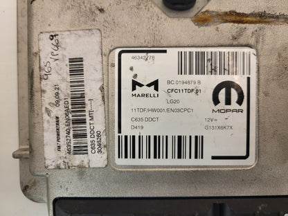 Fiat 500 Renegade ECU / 46342778 / BC.0194879.B / CFC11TDF.01 / MARELLI MOPAR