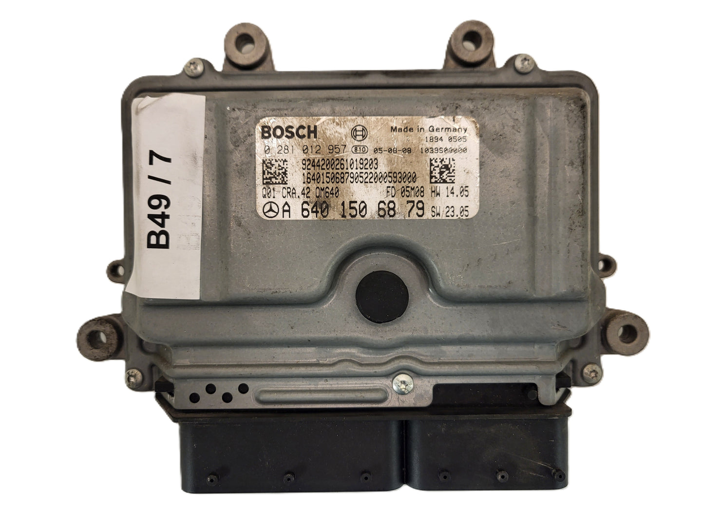 Mercedes a W169 ECU / 0281012957 / A6401506879 / CRA.42 / BOSCH