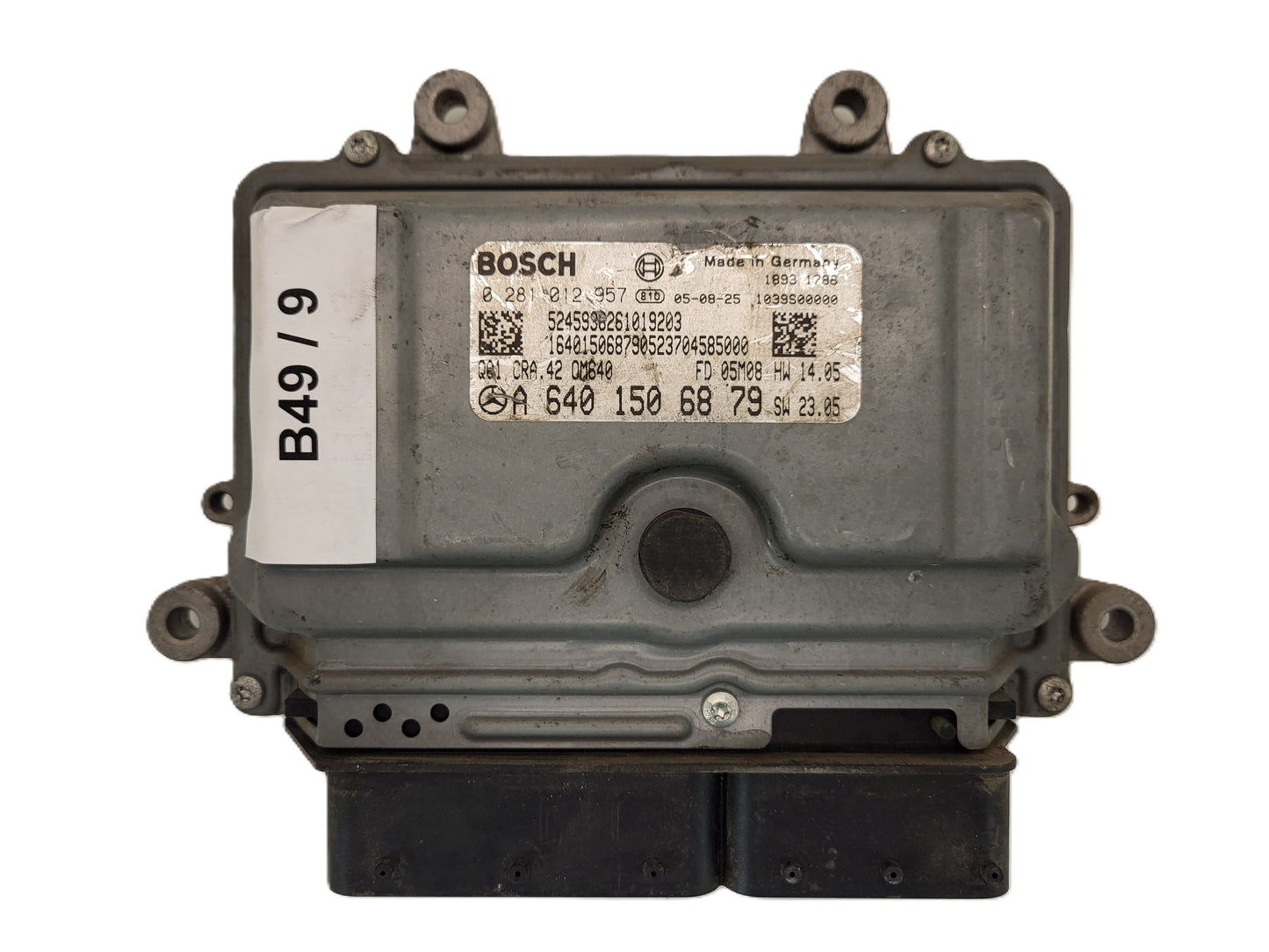 Mercedes a W169 ECU / 0281012957 / A6401506879 / CRA.42 / BOSCH