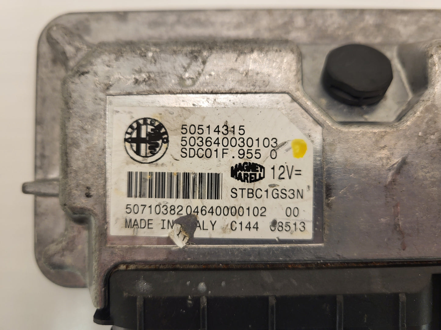 ALFA ROMEO MITO ECU / 50514315 / SDC01F.955 / C144 / MAGNETI MARELLI