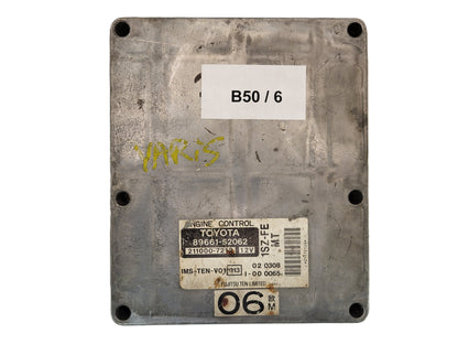 TOYOTA YARIS 1SZ-FE ECU / 89661-52062 / 211000-7212 / FUJITSU