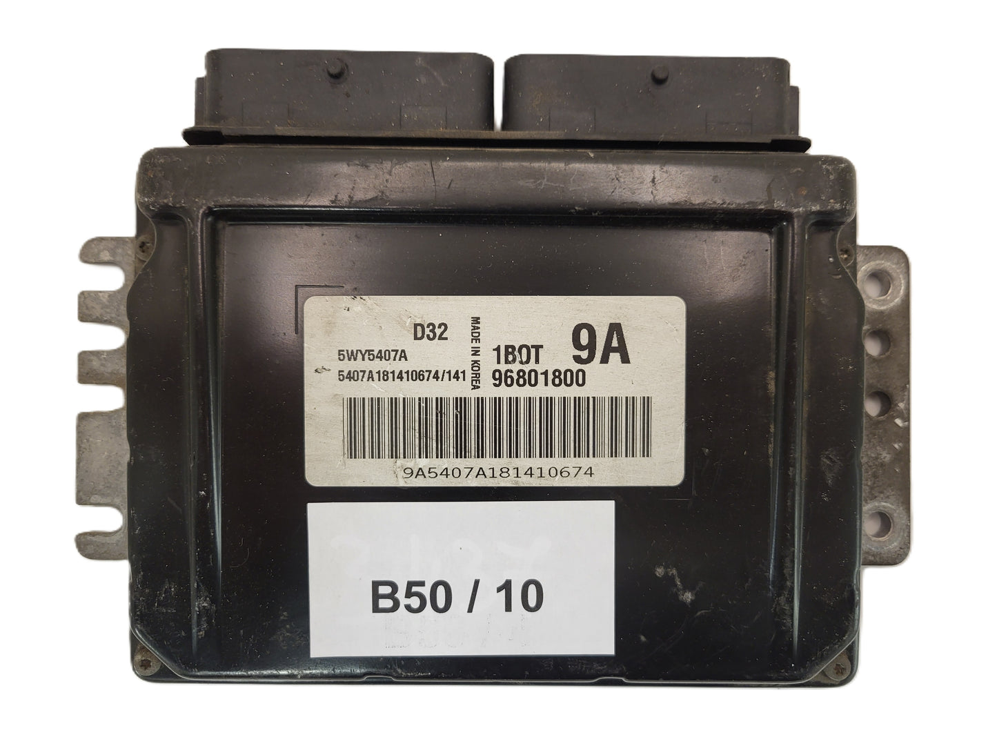 CHEVROLET MATIZ  ECU / 96801800 / 5WY5407A / 1BOT / 9A / D32