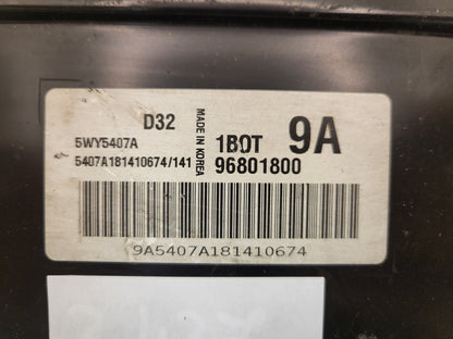 CHEVROLET MATIZ  ECU / 96801800 / 5WY5407A / 1BOT / 9A / D32