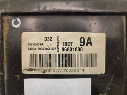 CHEVROLET MATIZ  ECU / 96801800 / 5WY5407A / 1BOT / 9A / D32
