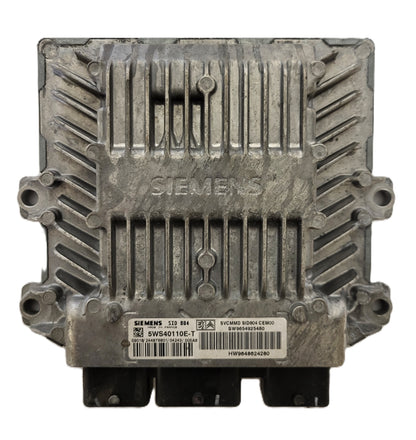 CITROEN C3 ECU / 5WS40110E-T / 9654925480 / 9648624280 / SID804 / SIEMENS