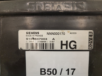 ROVER ECU / S108847003 / S108847003A / NNN000170 / HG / SIEMENS
