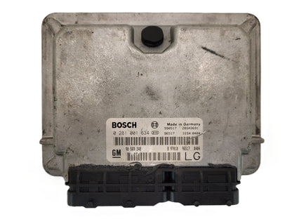 Opel Vectra B ECU / 0281001634 / 90569348 / B97010 / BOSCH