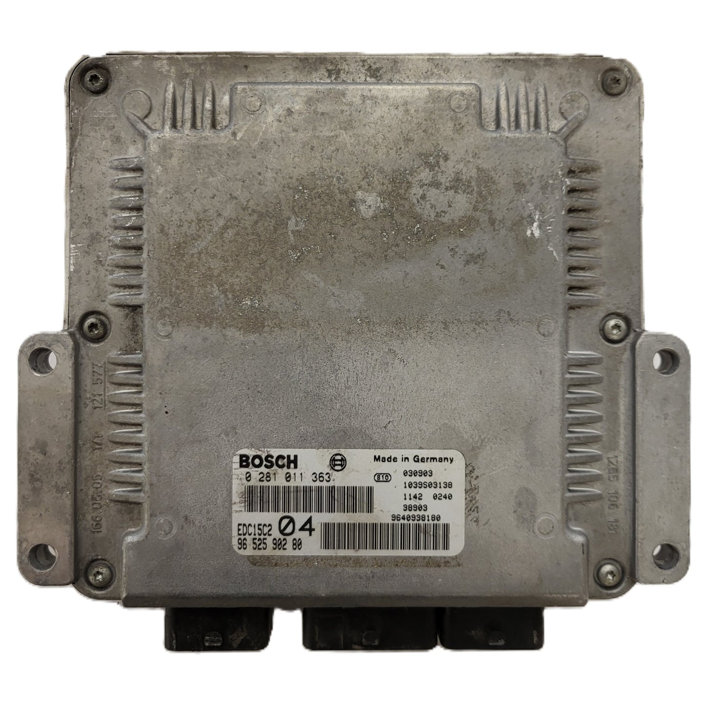PEUGEOT CITROEN FIAT ECU / 0281011363 / 9652590280 / EDC15C2 / BOSCH