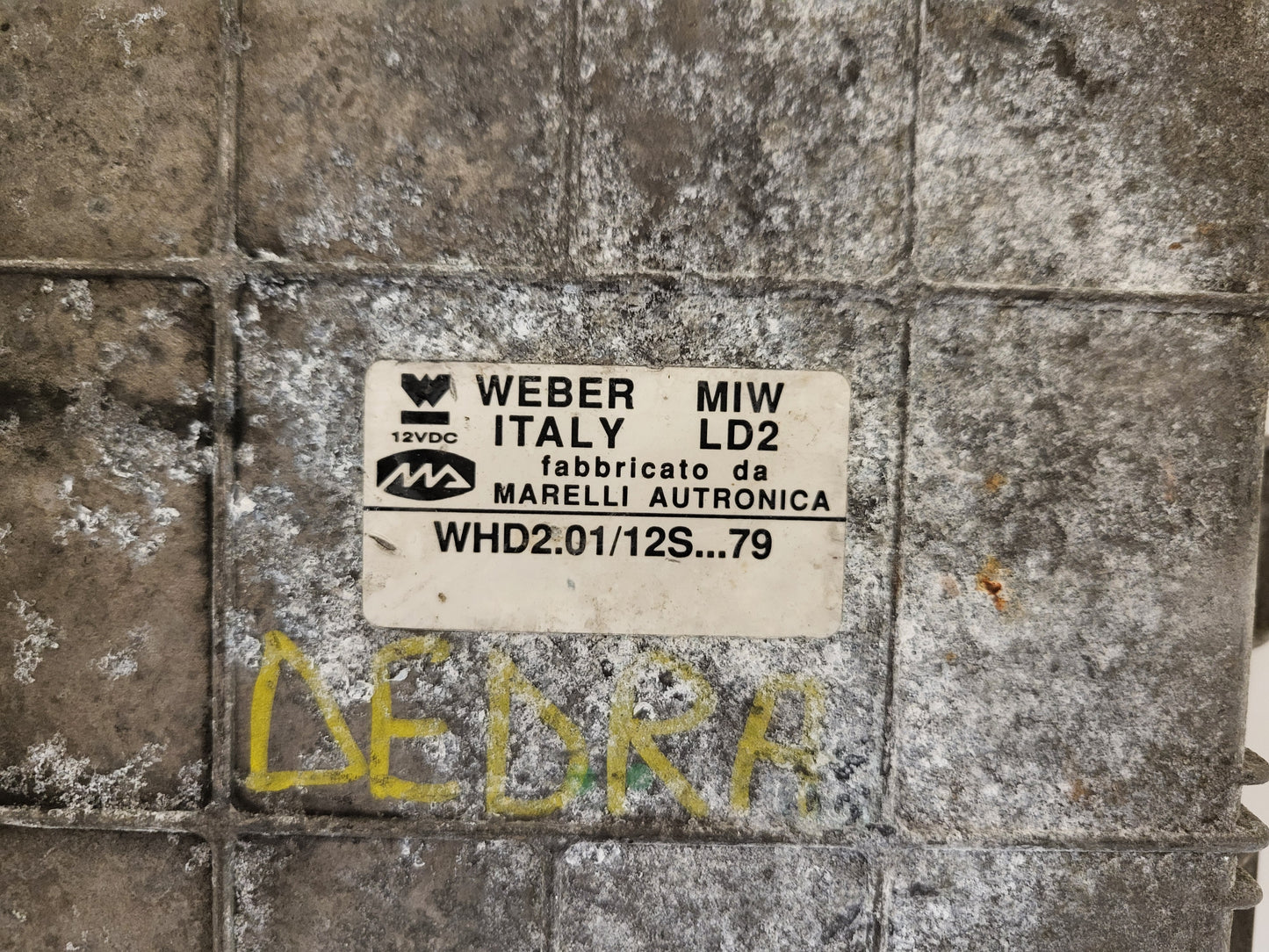 LANCIA DEDRA ECU / MIWLD2 / MIW LD2 / WHD2.01/12S79 / WHD2.01