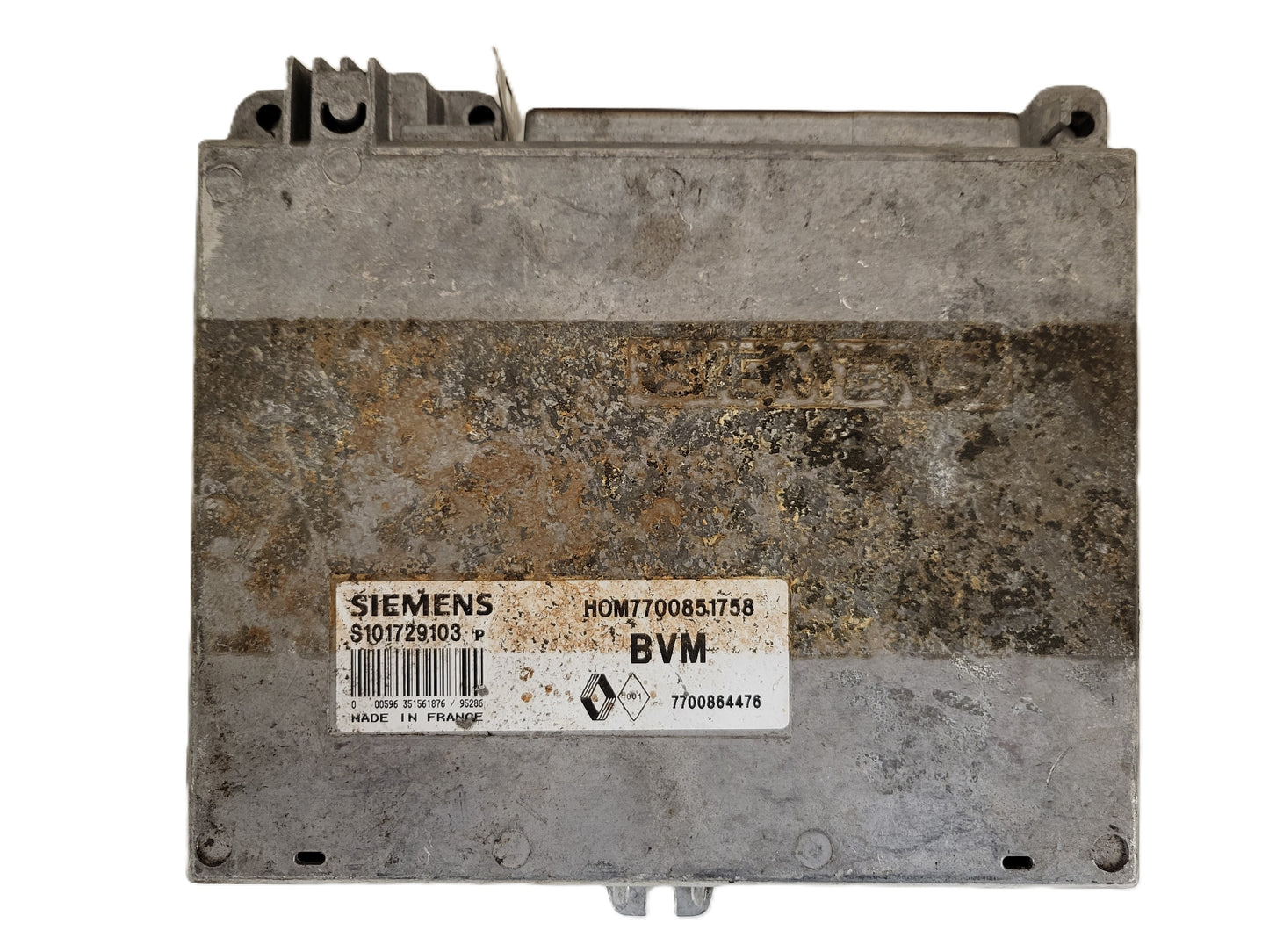 Renault Clio ECU / S101729103P / HOM 7700851758 / 7700864476 / S101729103