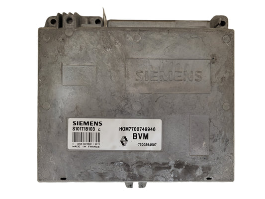 Renault Clio ECU / S101718103C / HOM 7700749946 / 7700864507 / S101718103