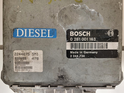 BMW E34 ECU / 0281001163 / 2244675 / 2244734 / BOSCH