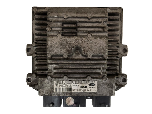 FORD FIESTA ECU / 2S6A-12A650-BG / 5WS40027G-T / 1BSB / SID802 / SIEMENS