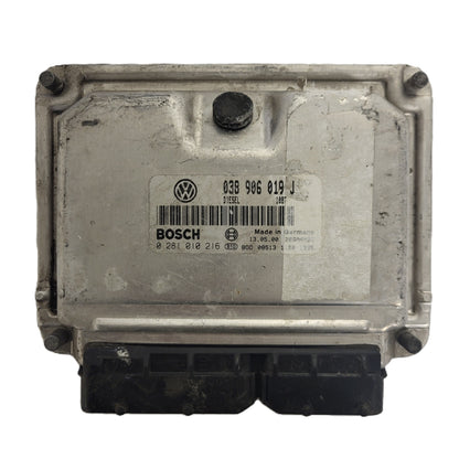 VW SHARAN ECU / 038906019J / 0281010216 / EDC15P+ / BOSCH - B51-12 - 1